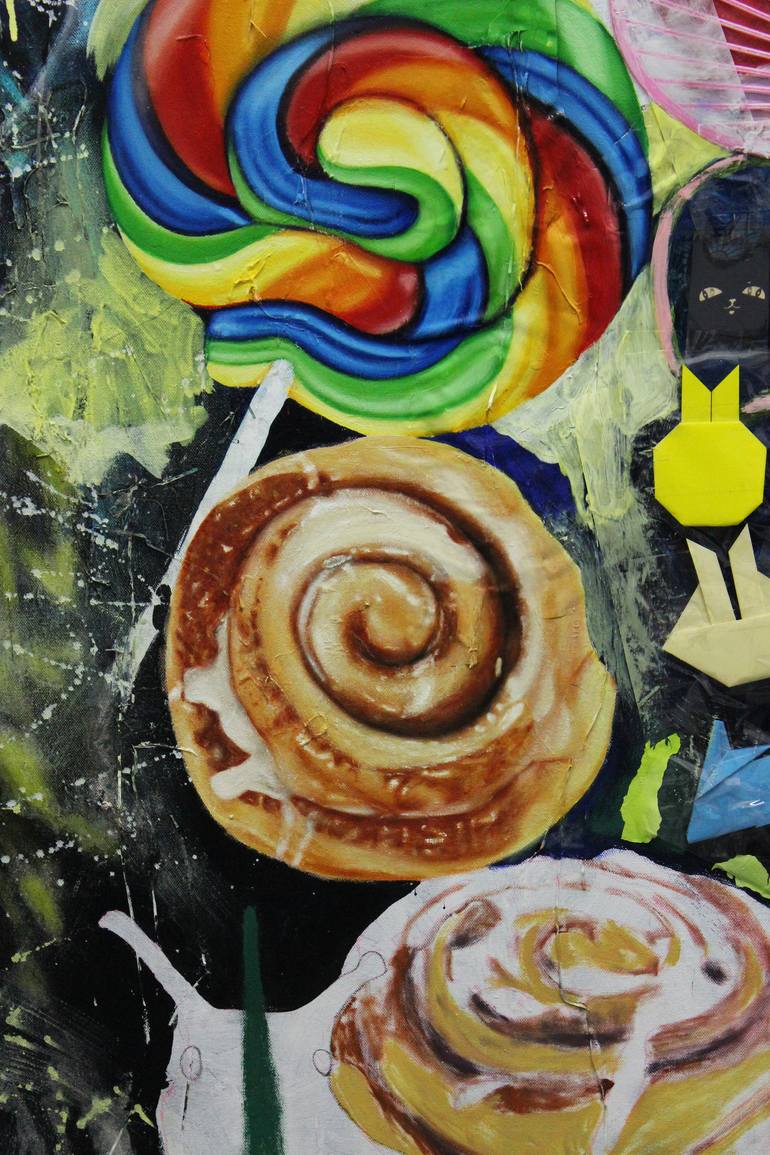 Original Figurative Fantasy Painting by Chloe Moon