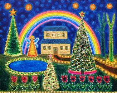 Christmas Lights with Rainbow thumb