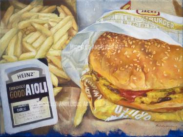 Original Food & Drink Paintings by Michelle Angelique