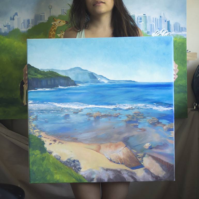 Original Seascape Painting by Michelle Angelique