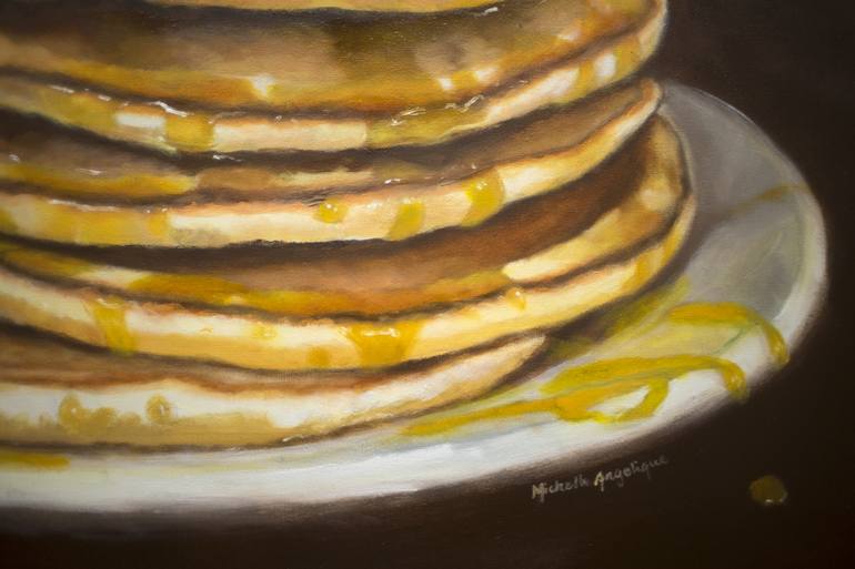 Original Figurative Food Painting by Michelle Angelique