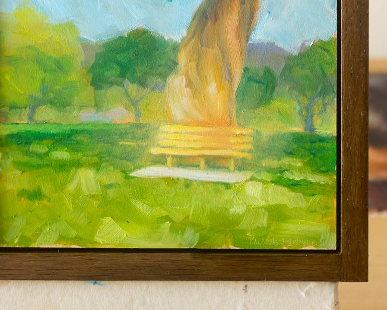 Original Figurative Landscape Painting by Michelle Angelique