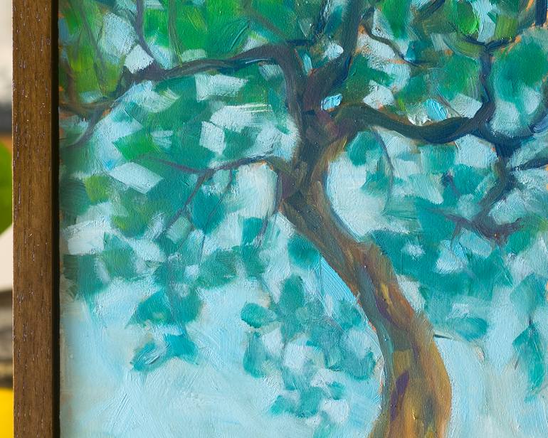 Original Figurative Landscape Painting by Michelle Angelique