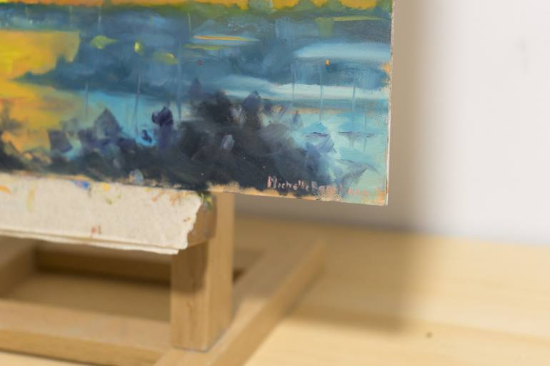 Original Impressionism Seascape Painting by Michelle Angelique