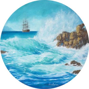 Original Realism Seascape Paintings by Michelle Angelique