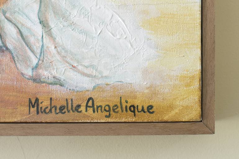 Original Portrait Painting by Michelle Angelique