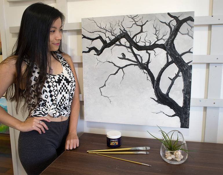 Original Realism Landscape Painting by Michelle Angelique