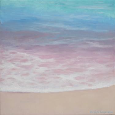 Original Abstract Beach Paintings by Michelle Angelique