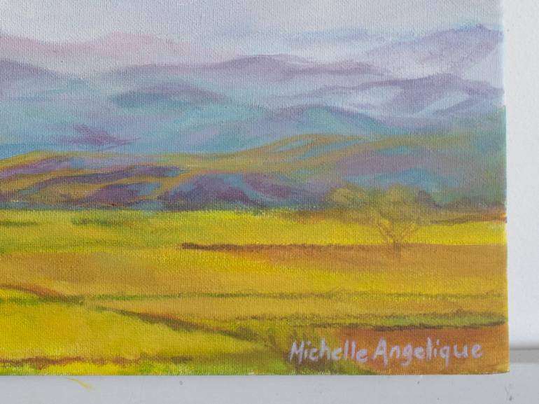 Original Impressionism Landscape Painting by Michelle Angelique