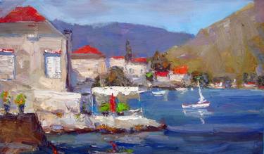 Original Impressionism Landscape Paintings by Valerii Hadeev