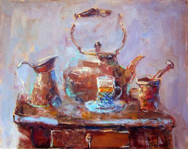 Original Realism Still Life Paintings by Valerii Hadeev