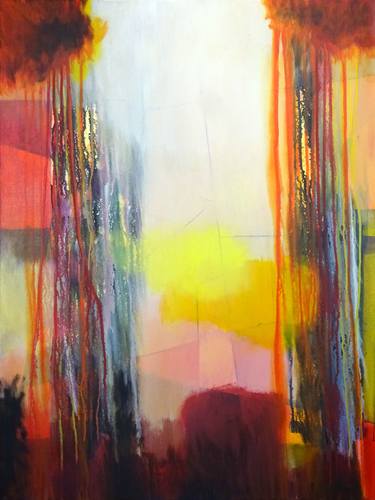 Original Abstract Painting by Matthew Priest