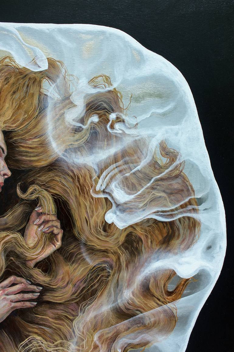 Original Figurative Body Painting by Konstantin Lizogub