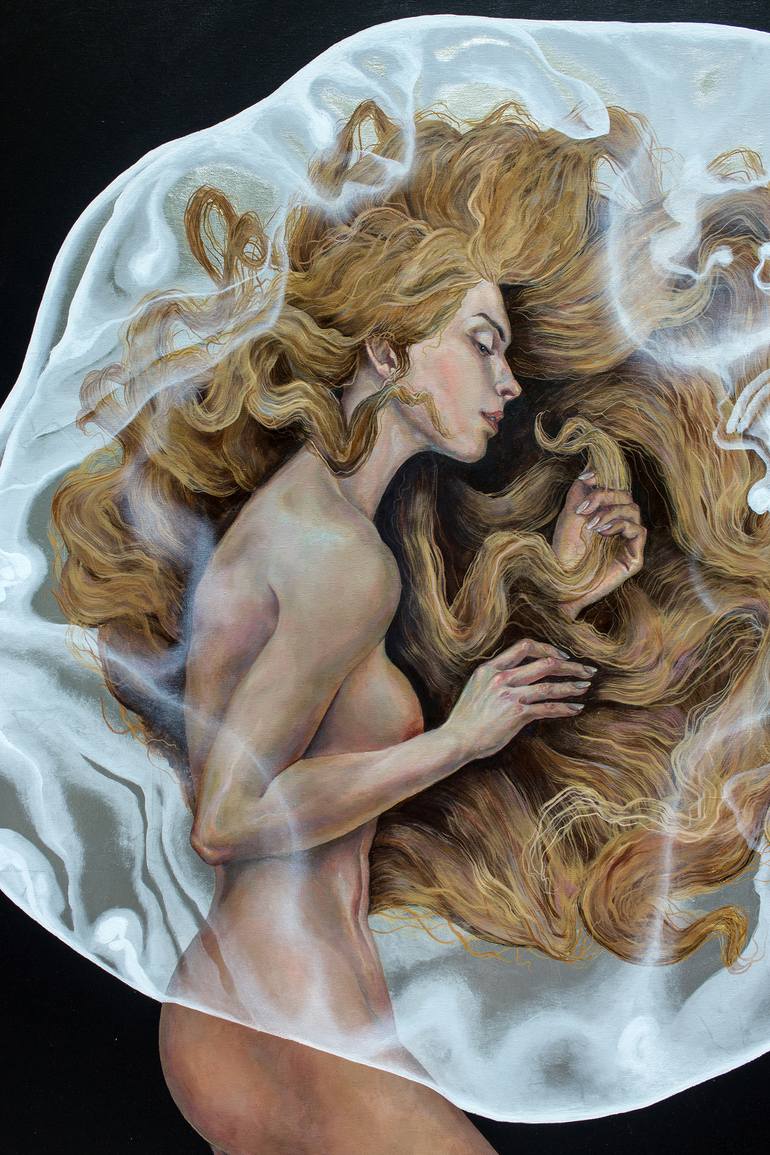 Original Figurative Body Painting by Konstantin Lizogub