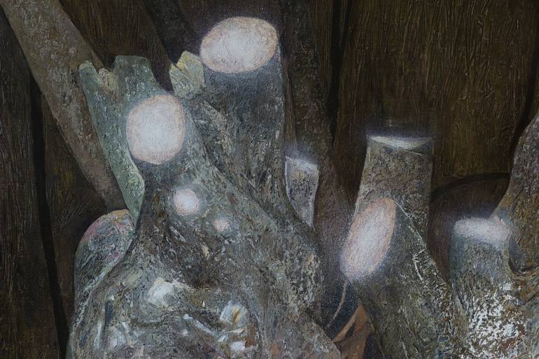 Original Conceptual Nature Painting by Konstantin Lizogub