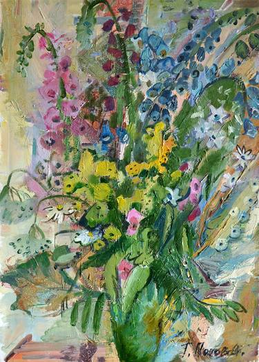 Original Realism Floral Paintings by Popova Tatiana