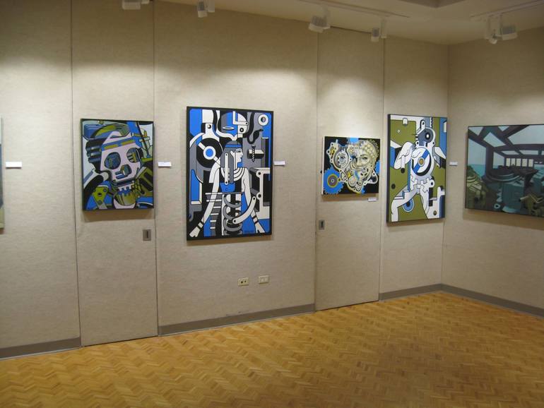 Original Abstract Other Painting by James Massena March
