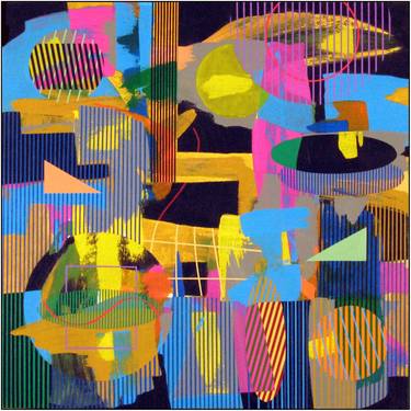 Original Abstract Paintings by James Massena March