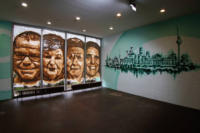 Original Portraiture People Collage by Slava Ostap Osinski