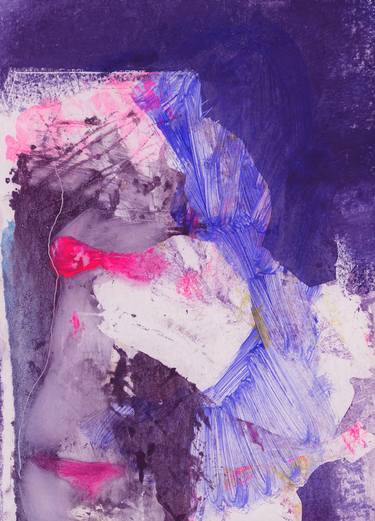 Print of Expressionism Erotic Paintings by Alya Fedo