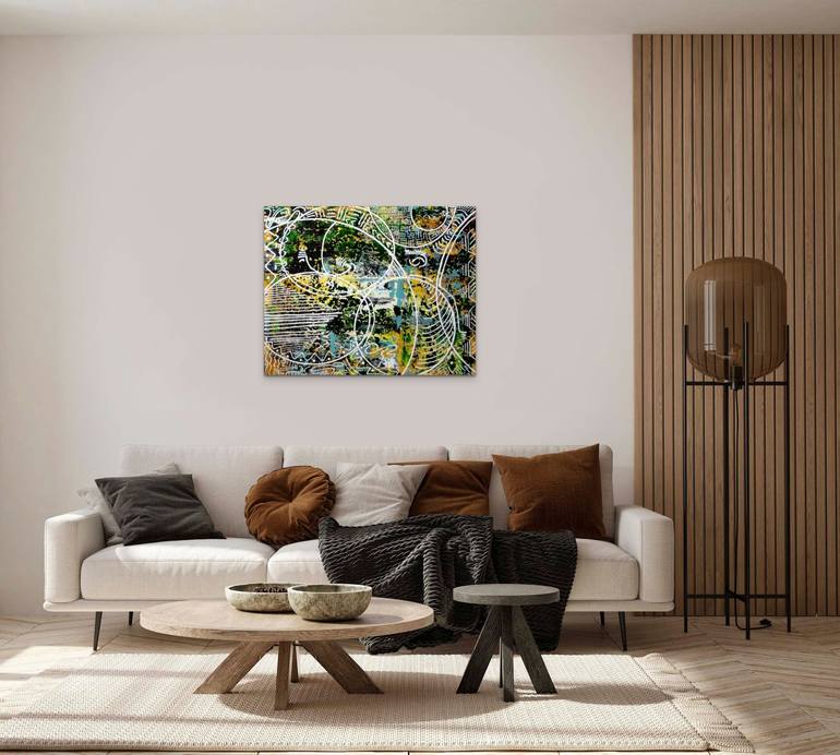 Original Abstract Painting by Vincent Keele