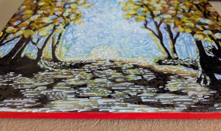 Original Abstract Expressionism Landscape Painting by Vincent Keele