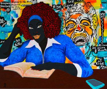 Original Portraiture People Painting by Vincent Keele
