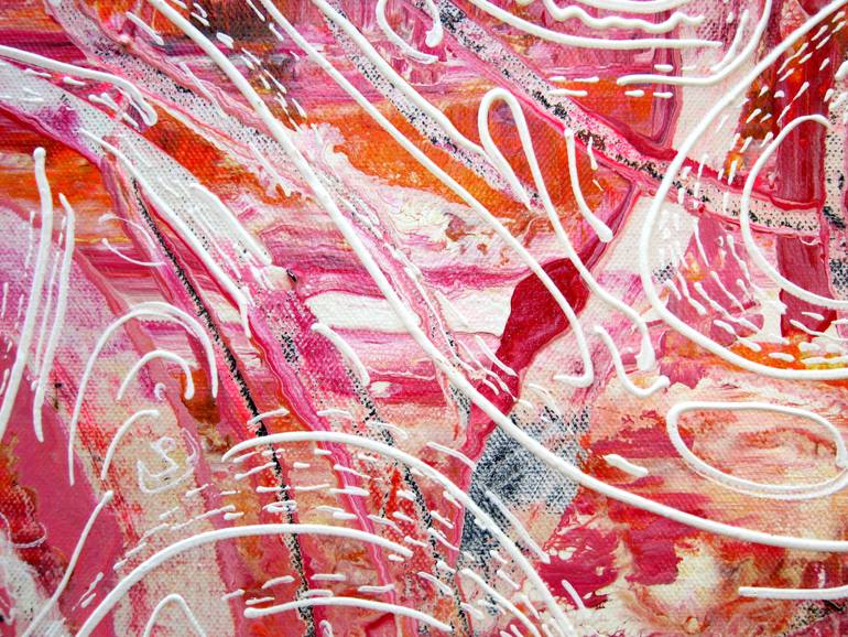 Original Abstract Expressionism Abstract Painting by Vincent Keele