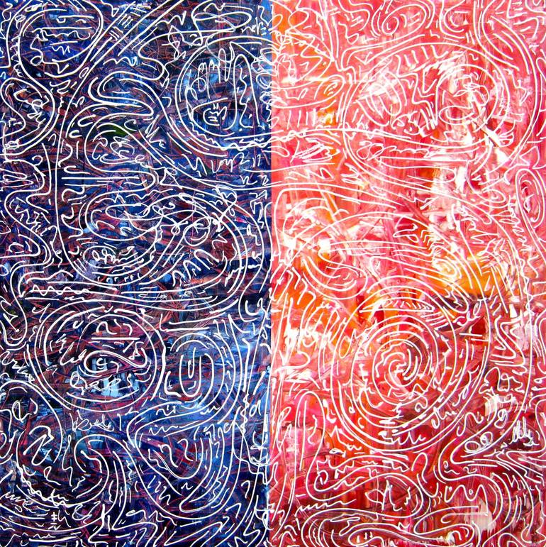 Print of Abstract Expressionism Abstract Paintings by Vincent Keele