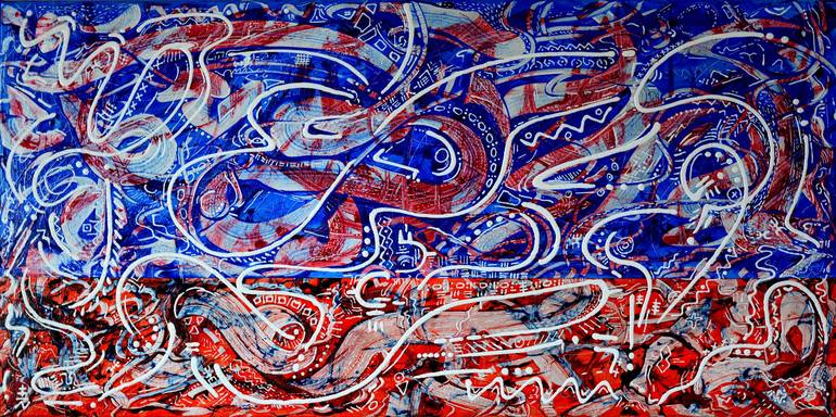 Original Contemporary Abstract Paintings by Vincent Keele