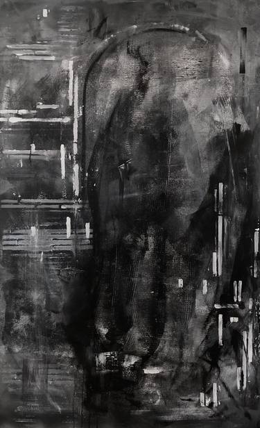Original Abstract Expressionism Abstract Painting by Kseniia Dobriakova