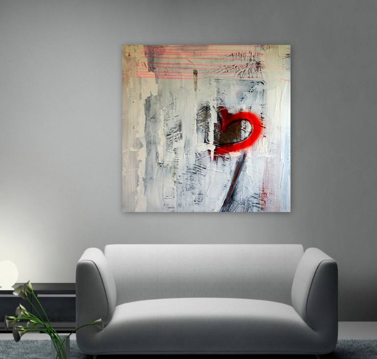 Original Abstract Painting by MILLSY ART Natalie Mills