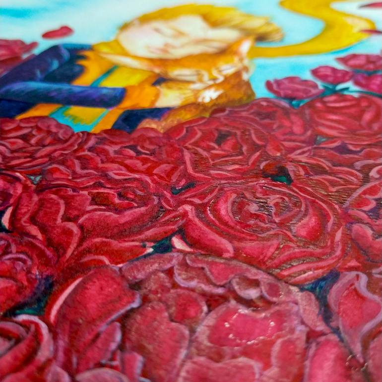 Original Figurative Pop Culture/Celebrity Painting by Josymar Arteaga