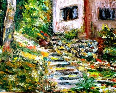 Print of Impressionism Landscape Paintings by shulamit HAIMSOHN