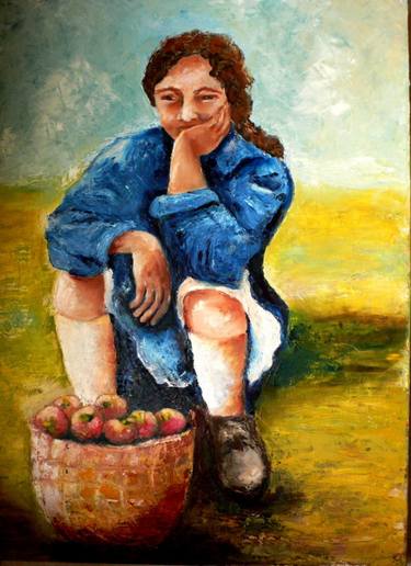 Original People Paintings by shulamit HAIMSOHN