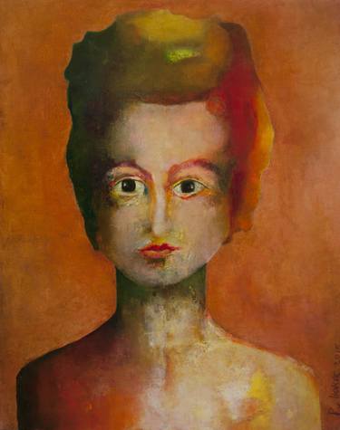 Original Expressionism Portrait Paintings by Philip Horik