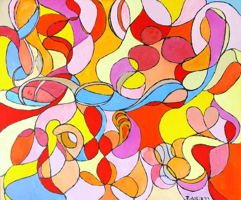Original  Painting by philip horik