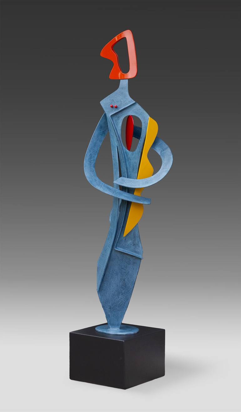 Original Abstract Sculpture by Paul Stein