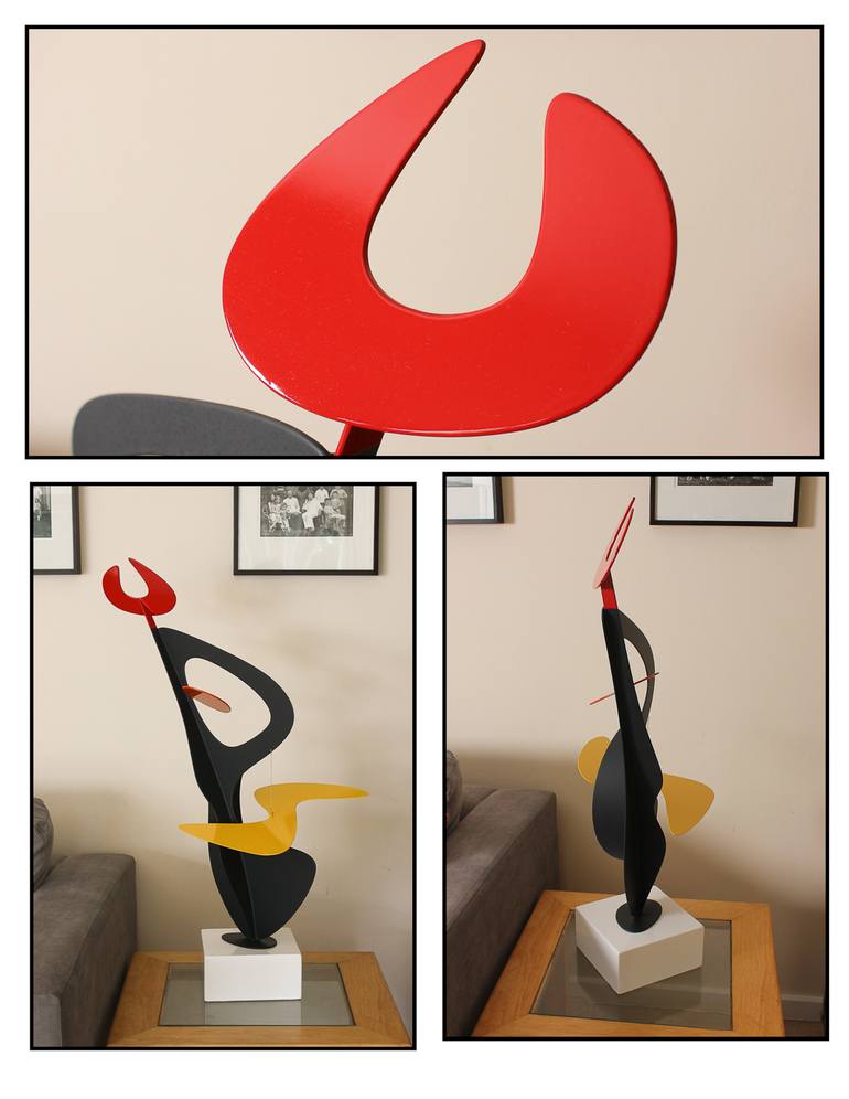 Original Abstract Sculpture by Paul Stein