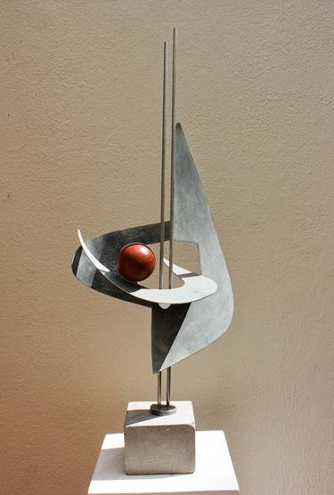 Original Abstract Sculpture by Paul Stein