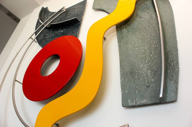 Original Abstract Expressionism Abstract Sculpture by Paul Stein