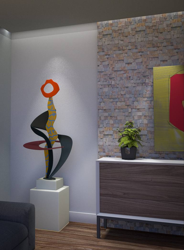 Original Pop Art Abstract Sculpture by Paul Stein