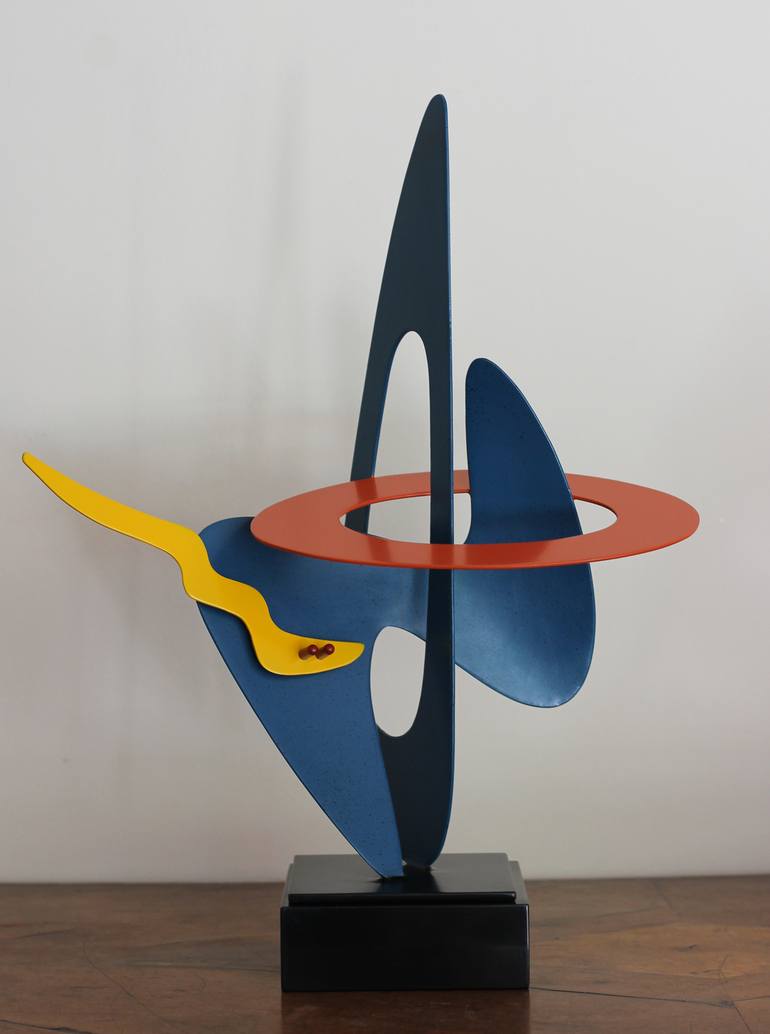 Original Abstract Sculpture by Paul Stein