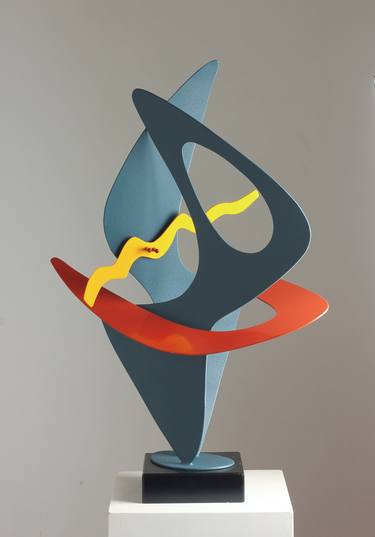 Original Abstract Sculpture by Paul Stein