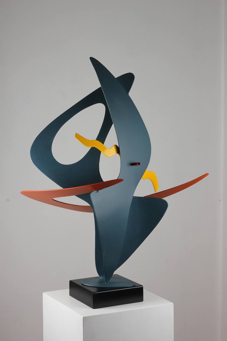 Original Abstract Sculpture by Paul Stein