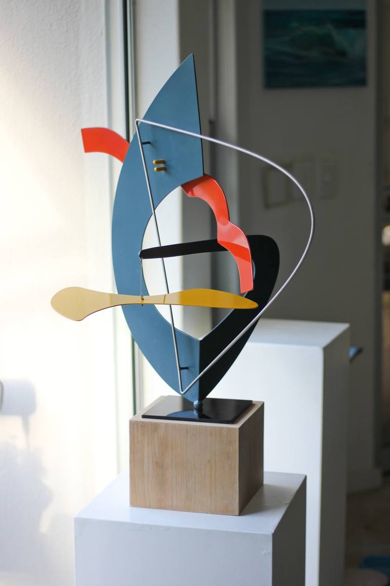 Original Abstract Sculpture by Paul Stein