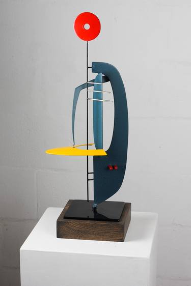 Original Abstract Sculpture by Paul Stein