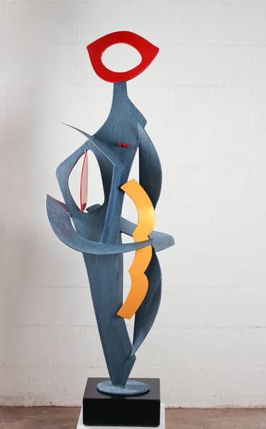 Original Abstract Sculpture by Paul Stein