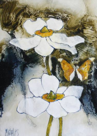 Original Floral Painting by Alice Pitzer