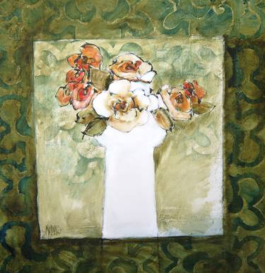 Original Floral Painting by Alice Pitzer